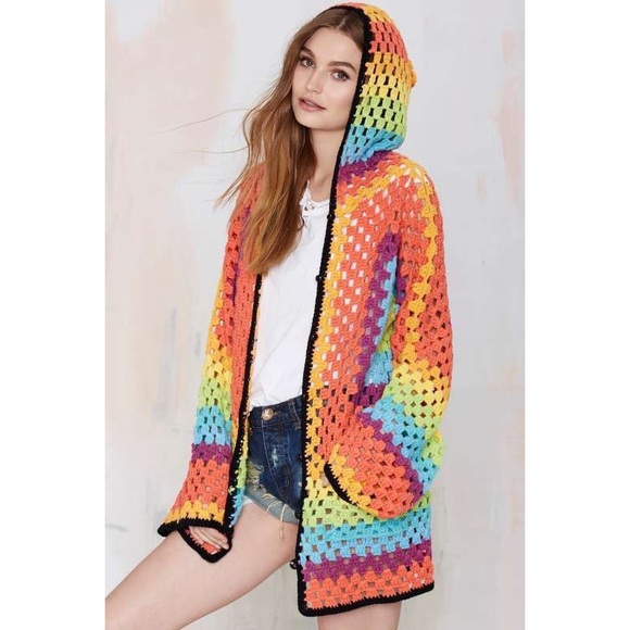 UNIF Sweaters - UNIF Crochet Cardigan